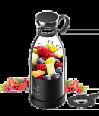 Portable Electric Blender and Juicer for Fresh Juice and Smoothies - Wireless Citrus Squeezer and Extractor